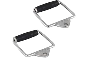 Ezweiji Mango para Bandas De Resistencia 2pcs, Heavy Duty Antideslizante Manija De Ejercicio para Sistema De Polea Y Bandas De Resistencia, Accesorios De Máquina De Cable para Gimnasio En Casa