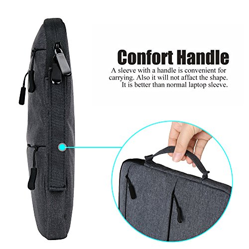 iCasso Sch  tzend Weich Handtasche Tragetasche Notebooktasche Laptop sleeve Einfachen Stil H  lle f  r Laptop   Dell   Surface   MacBook  Notebook und