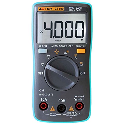 Preisvergleich Produktbild Masterein 200uF Digital-Multimeter Widerstand Kapazität Frequenzmesser Tester