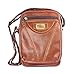 Handcuffs Stylish Side Sling Bag Shoulder Messenger Rust Leather Bag For Men