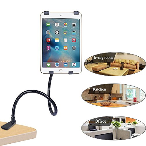 Tablet Halterung , Ipad halterung 360 Grad Desktop-Ständer Drehbar Flexibel Winkel verstellbar universal Tablet schwanenhals halterung für iPad/iPad Mini/iPad 2/3/4/iPad Air/Air 2/pro Samsung Tab(7-10 inches)-1 pcs 2 in 1 Eingabestift Stylus - 7