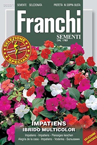 Franchi Seeds of Italy"Impatiens Mix" Seeds