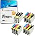 Produktbild 15 XL Tintenpatronen Kompatibel zu Epson T0441-T0444 (T0445) für Stylus C64 C66 C68 C84 C84N C84WN C86 CX3600 CX3650 CX4600 CX6400 CX6600 - Schwarz/Cyan/Magenta/Gelb, Hohe Kapazität