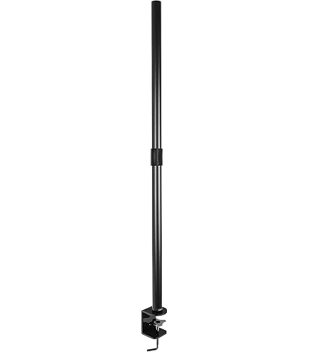 Duronic DM35 VESA Kopfplatte – Dreh- Und Neigbare Halterung Für Monitore Bis 27 Zoll, Passt Auf 75/100 Mm