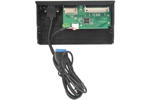 Exliy Port USB 3.0 64G M2 SD MS XD CF TF Carte Tableau de Bord Panneau Avant PC Lecteur de Carte Interne