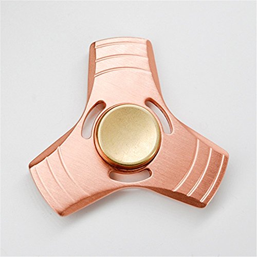 Tri Fidget Hand Spinner, High Speed Great bearings, High Speed 3-5 Minute Spins,Tri-Spinner Fidget Toy, Hand Spinner Focus Toys, Stress Reducer Relieves Anxiety and Boredom For Kids & Adults (Gold) Tri Fidget Hand Spinner, High Speed Great bearings, High Speed 3-5 Minute Spins,Tri-Spinner Fidget Toy, Hand Spinner Focus Toys, Stress Reducer Relieves Anxiety and Boredom For Kids & Adults (Gold)