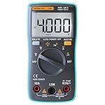 RICHMETERS Multifonctionnel LCD Multimètre numérique,True RMS DMM DC AC Tension Résistance de courant Diode Continuité Capacité Fréquence Duty Polarité Identification Ammètre Voltmètre Ohm