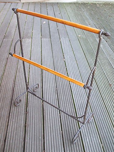 Handtuchhalter, mediterraner Stil, Handtuchstange, Standhandtuchhalter, Eisen