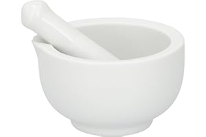 alpina Mörser mit Stößel, weiß Mörser ALPINA mit Stößel, weiß