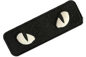 Froiny Parches Militares Gato Ojos Caucho Skull Morale Insignias Ropa Mochila Decorativa Brazalete En Oscuridad