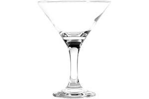 Pasabahce Bistro Set VAP à Martini, Verre, Transparent, 15 cl, 12 pièces