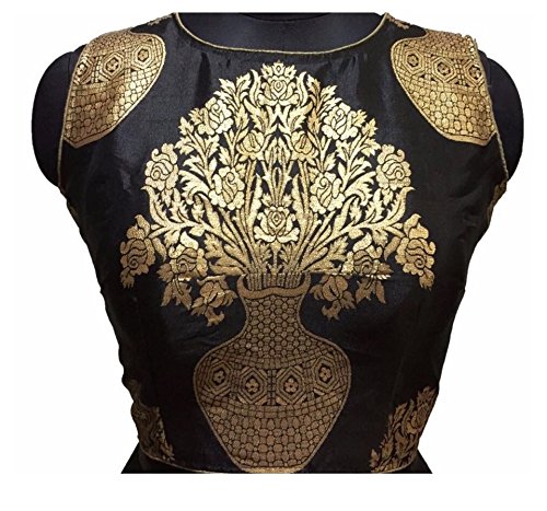 Kuvarba Fashion WomenS Saree Blouse (65.Black_Black_Free Size) RS.451 (77.00% Off) - Amazon