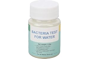 CRYFOKT Coliform Bacteria Test Kit for Drinking Water, Home Water Quality Test for Well and Tap Water, EPA Approved Testing Method, Coliforms Test Powder for Instant Result
