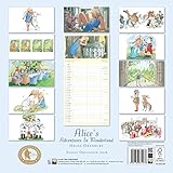 Image de Alice's Adventure in Wonderland family organiser wall calendar 2016 (Art calendar)