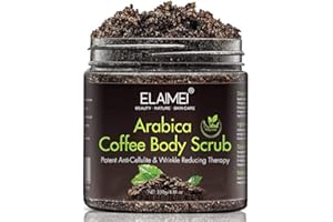 IFUDOIT Scrub Corpo Esfoliante Naturale con Dale del Mar Morto e Caffè per Viso e Corpo, Rimuove Efficacemente la Pelle Morta, Nutre la Pelle, Anticellulite, Tratta L'acne, Smagliature, Vene Varicose
