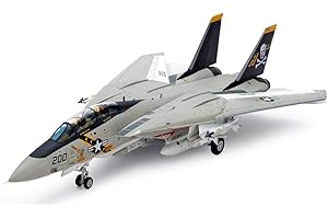 TAMIYA TAM61114 Grumman F-14A Tomcat Maquette d'avion en Plastique Bleu Marine 1/48