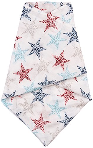 aden + anais 8946G Silky Soft Single Swaddle Starry Night