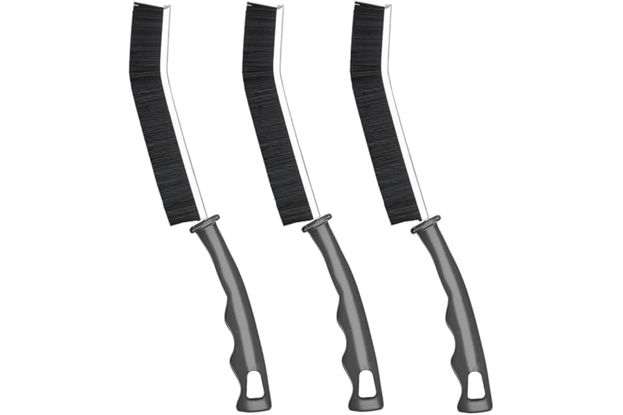 CUCM Cleaning Brush,Hard Bristle Crevice Cleaning Brush UK 3 Pcs Bathroom Crevice Gaps Brush Groove Crevice Cleaning Tool for Narrow Corners in Home Kitchen Bathroom and Window