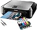 Produktbild Canon Pixma MG5752 Tintenstrahl-Multifunktionsgerät silber/schwarz (Drucken, Scannen, Kopieren, Cloud Link) + USB Kabel & 5 Youprint Tintenpatronen (Originalpatronen ausdrücklich nicht im Lieferumfang)