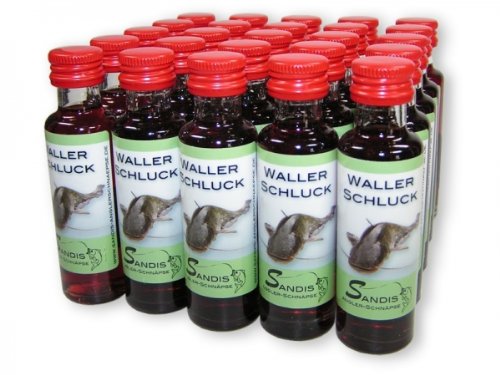 Preisvergleich Produktbild 25 x Leckerer Waller Schluck Kirschlikör mit Wodka 15 % VOL.