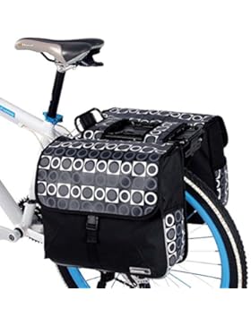 Lixada 28L Radfahren Fahrrad Bike Rear Rack Schwanz Sitz Tasche Gepäcktasche Doppel Seite Outdoor Reisen