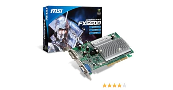 msi fx5500-d256h driver