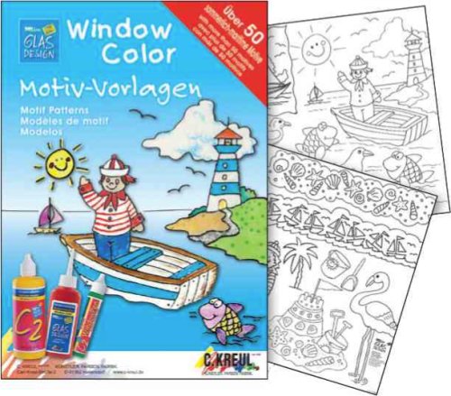 C.KREUL Window Color Motiv-Vorlagen "Sommer/Maritim" VE=1