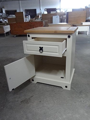 Mercers Furniture Corona Topf Schrank, Holz, Creme/Kiefer antik - 