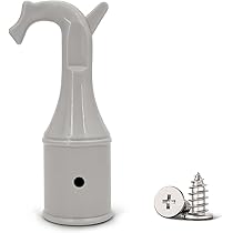 3 Stück Dachboden Haken 25mm - Für Dachfenster Und Bodentreppen, Rutschfeste Basis