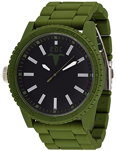 EDC Herren-Armbanduhr Analog Quarz Plastik EE100291006 EDC Herren-Armbanduhr Analog Quarz Plastik EE100291006