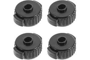 UYVPAER 4 pièces Ensemble de Batterie ABS éCrous à DéGagement Cymbale Assemblage Tambour Mate Accessoires de Remplacement