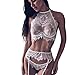 Produktbild Barlingrock Damen Temptation Lace Underwire Korsett Dessous Nachtwäsche Set
