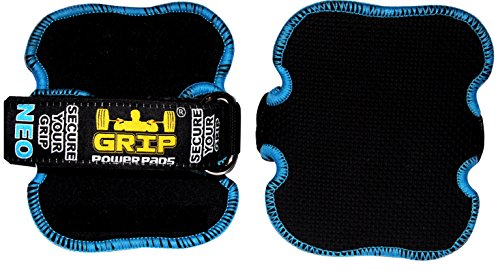 Beste Lifting Grips von Grip Leistung Pads® NEO | Die Alternative zu Gym Handschuhe | Trainingshandschuhe No -Slip gepolsterte Handschuhe Bodybuilding | Männer Workout Grip Pad Neopren gepolstert Hebekissen. - 2
