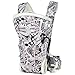 Bebamour Ergonomic Baby Carrier Classic Front and Back Carrier (Black)