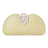 Stile und Eigenschaften: Die Abendtasche einzigartige Metallschnalle, Gurt und entfernbare Oberfläche des Diamanten können luxuriöses Aussehen tragen (Beutel, Kupplung, Abendtasche, Umhängetasche) Abendtasche vier Möglichkeiten einfacherIhr Anlass.