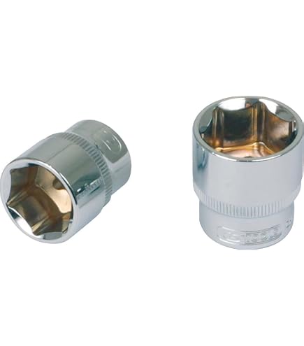 KS Tools Stecknuss 30 Mm – 1/2 Zoll Antrieb, Kurze Ausführung, Hochglanzverchromt
