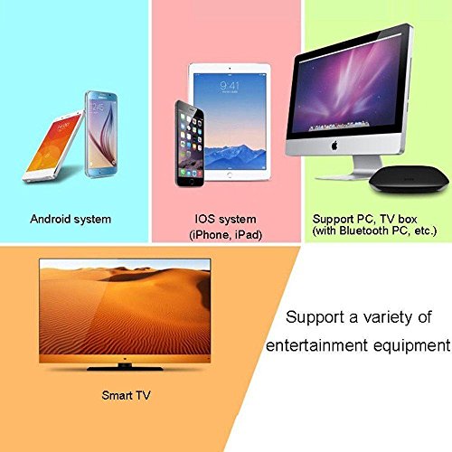 Leegoal  TM  bater  a Mando a Distancia inal  mbrico Bluetooth V 3 0  Controlador de Juego para iPhone Android Smartphones iPad TV PC Controlador 3D VR m  vil