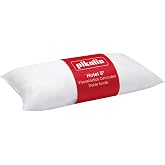 PIKOLIN Memory Foam Hotel Pillow 105 cm Neck Double Cover | Memory Foam Memory Foam | High Firmness 11 cm | Double Zip Cover