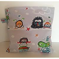 Wutkissen mit Bio-Hirseschalen Füllung 20x20, Kindergarten, Spielzeug, Kinder, Wutball, Mitbringsel,Baby, Handmade Germany, Geschenk Geburt,