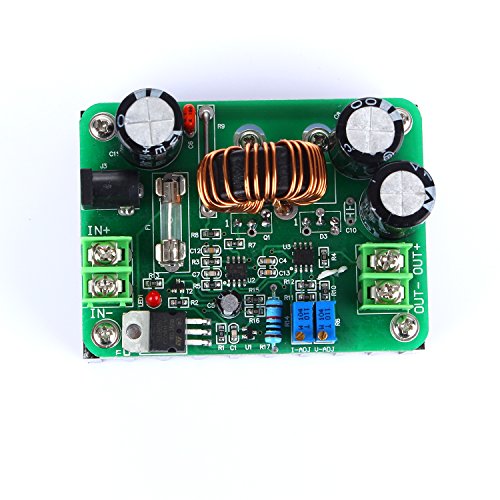 tinxi® 600W DC 10-60V auf 12-80V Boost Spannungswandler Voltage Converter Step Up Modul - 5