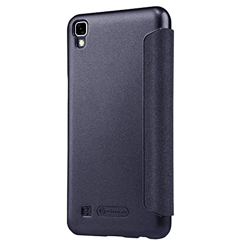 LG X Power Hülle, IVSO Hohe Qualität Advanced Shock Absorption Technology Case Folio Tasche Cover für LG X Power Smartphone (13,5 cm (5,3 Zoll) Display, 16 GB Speicher, Android 6.0) (Für LG X Power, Schwarz) - 4