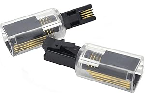 Fiacvrs Desenredador de Cable telefónico, 2 Piezas de Cable Giratorio de 360 Grados, desenredador de Cable Giratorio