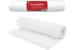 QDS Schneedecke Rolle Kunstschnee Weihnachten Krippe Dekoration Szene 240 cm x 90 cm