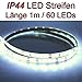 Produktbild LED Streifen Strip WEISS wasserdicht ca. 1 m 60x LEDs PCBw