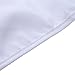 Anself Hairdressing Salon Apron Hair Cloth for Barbershop Water Resistant Hair Cutting Cape White Shampoo Cloth