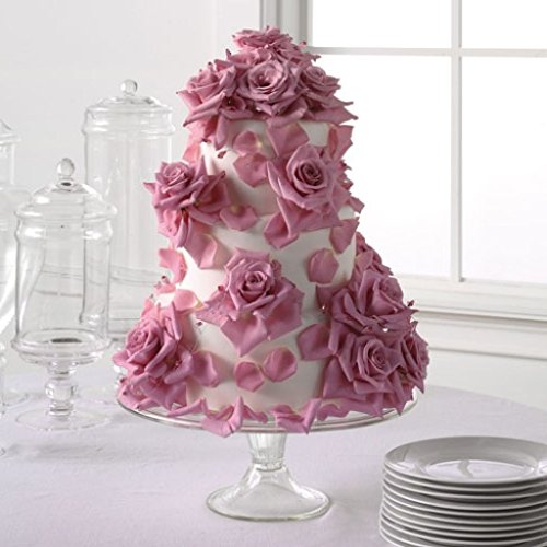 Rosalina – 20-teiliges Set mit 12 Größen einfaches Rosenwerkzeug/ Stecher + 8-teiliges Formwerkzeugset, 2 Blumenschaummatten, 23cm/ 9inch Teigrolle mit Antihaftungsbeschichtung und Markierungen, 6 verschiedene Dekorationspinsel. Für Zuckerkunst, Glasuren, Kuchen, Cupcakes + KOSTENLOSE ANLEITUNG MIT IDEEN - 4