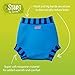 Zoggs Babies Swim Sure Neoprene Swimming Nappy for Boys - Blue, 6-9 Months