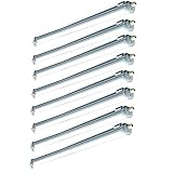 Gestell: Kunststoff (ABS) 8er Set SMD LED 36 Watt Wannen Leuchten Feucht Raum Tages Licht Decken Röhren Lampen IP65 A+