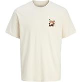 JACK &amp; JONES Jorlife Tee Ss Crew Neck Smu Jorlife Tee Ss Crew Neck Smu Erkekler