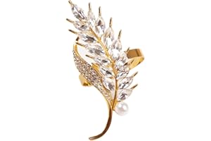 Pvczool 6 PièCes SéRies HôTel Anneau Porte-Serviettes éPis de Blé Boucle NoëL FêTe de Mariage Cristal Cercle Table DéCor